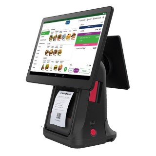 Caisse Enregistreuse Tactile NF525 Double Ecran - Sans Abonnement